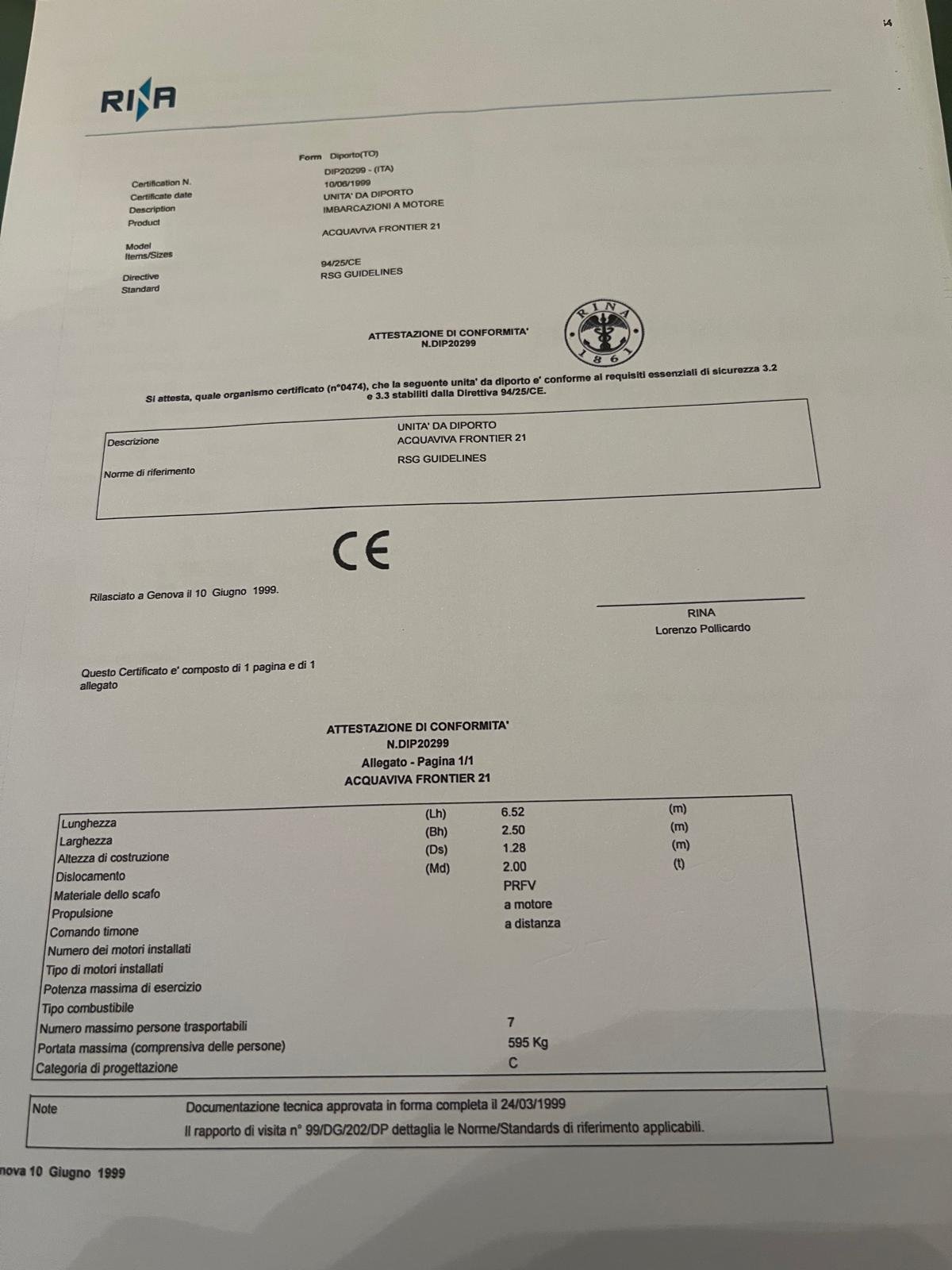 ACQUAVIVA FRONTIER 21